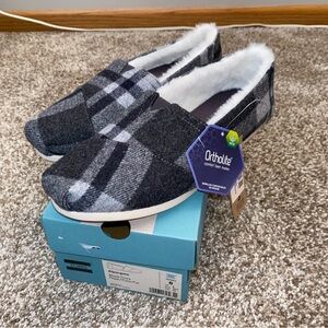 Toms Fur Lined Alpargata Brand New